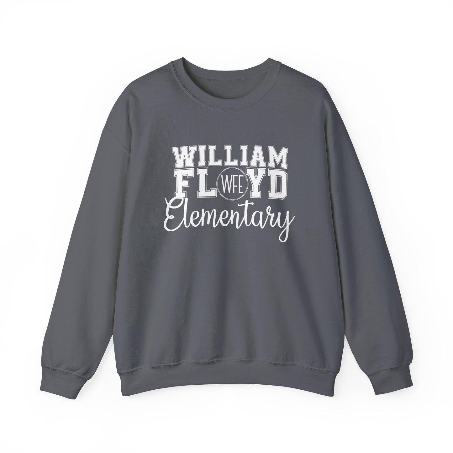 WFE Logo Crewneck Sweatshirt - William Floyd Elementary