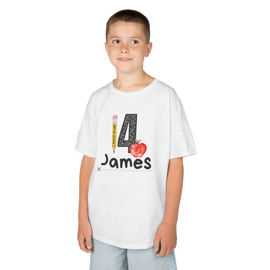 4th Grade- Personalized Kids Tee - Back to School