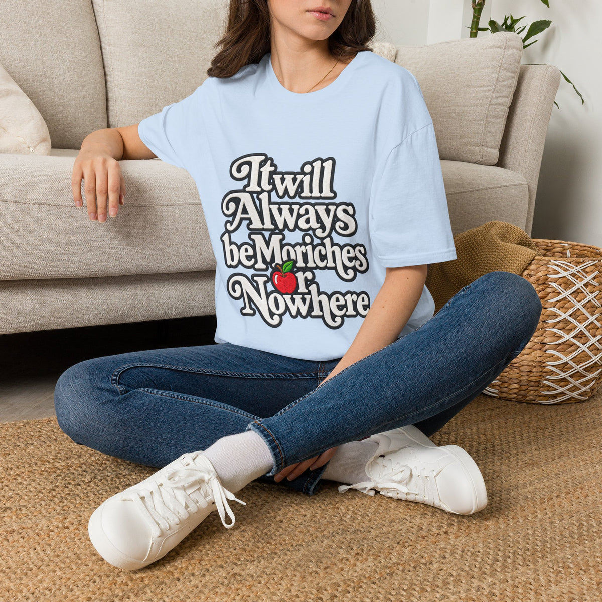 "It will Always be Moriches or Nowhere" - Softstyle T-Shirt