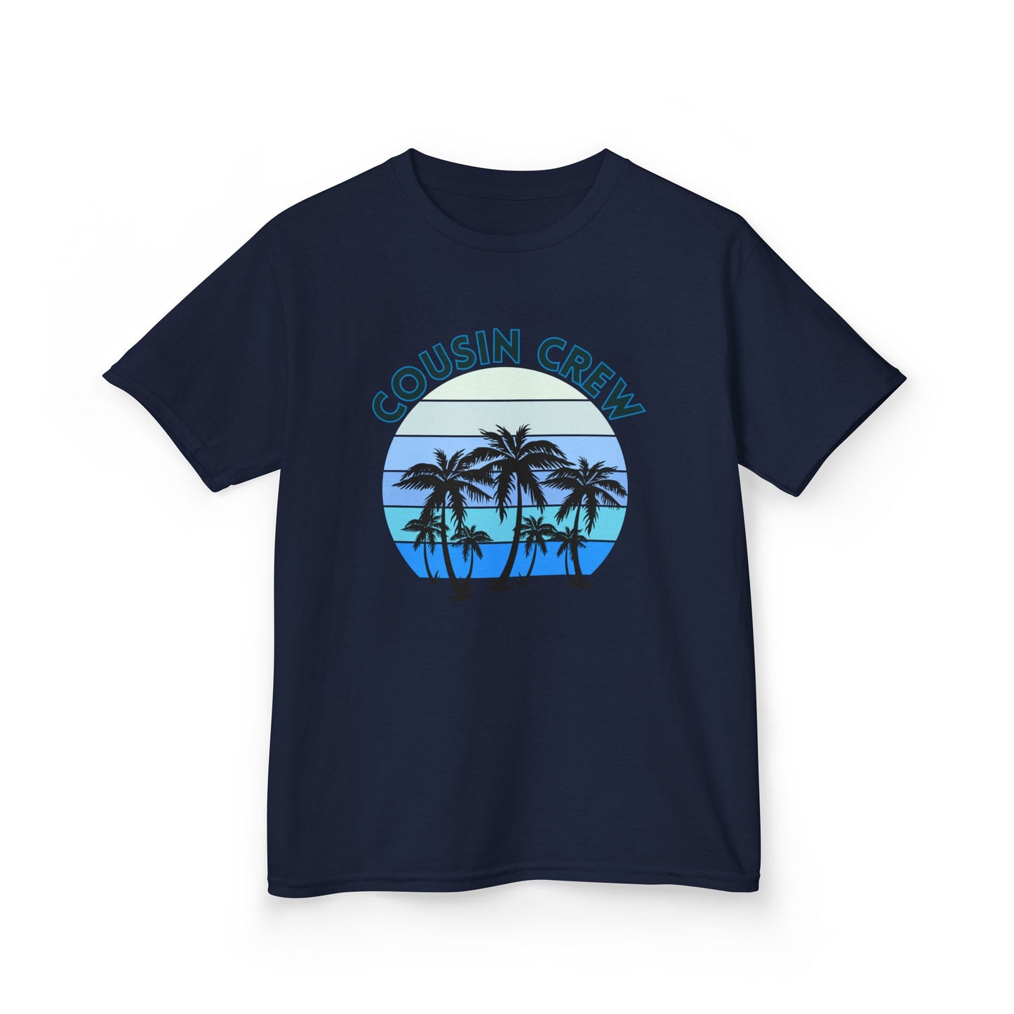 Cool Cousin Crew Kids Tee - Summer Fun, Family Gatherings, Beach Days, Mini Collection