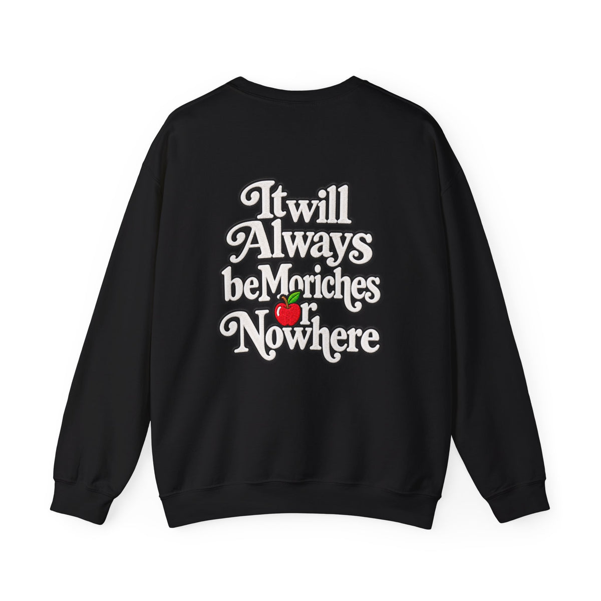 "MES or Nowhere w/ School Things" - Moriches Crewneck Sweatshirt