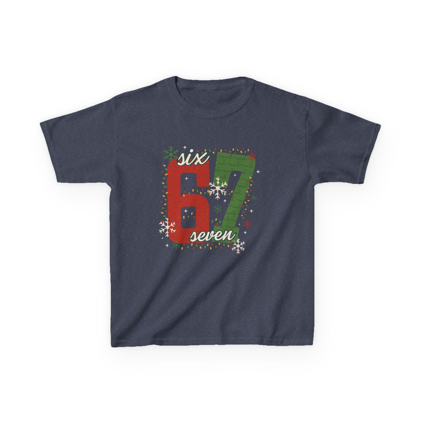 Kids '67' Christmas Number Graphic Tee — Youth- Christmas