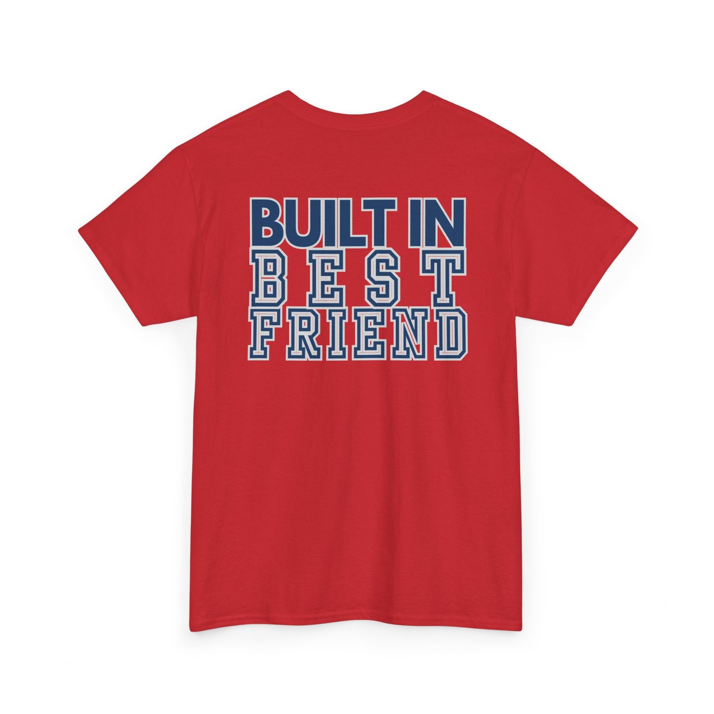 Built in Best Friend - Dad- Unisex Heavy Cotton Tee - Fatherhood