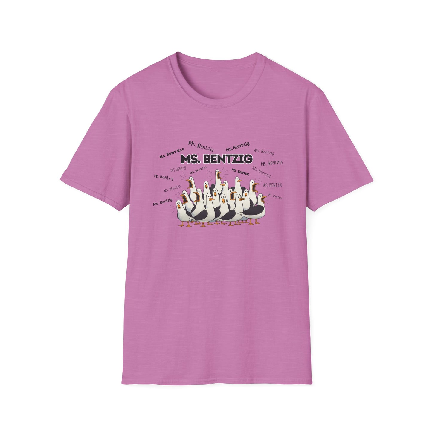 Ms. Bentzig - Seagull Crew Graphic T-Shirt — Personalized