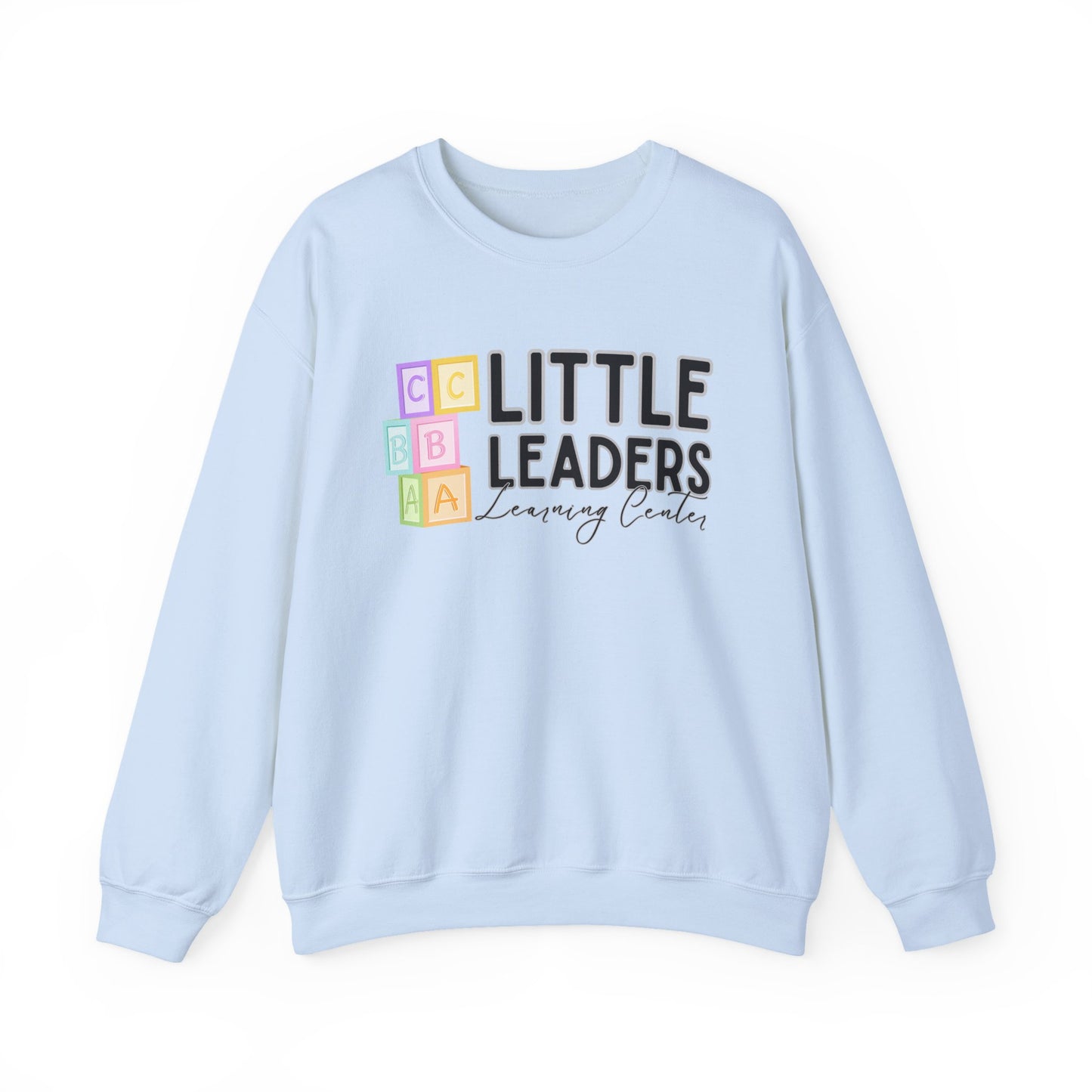 Little Leaders w/ Blocks Crewneck Unisex Sweatshirt
