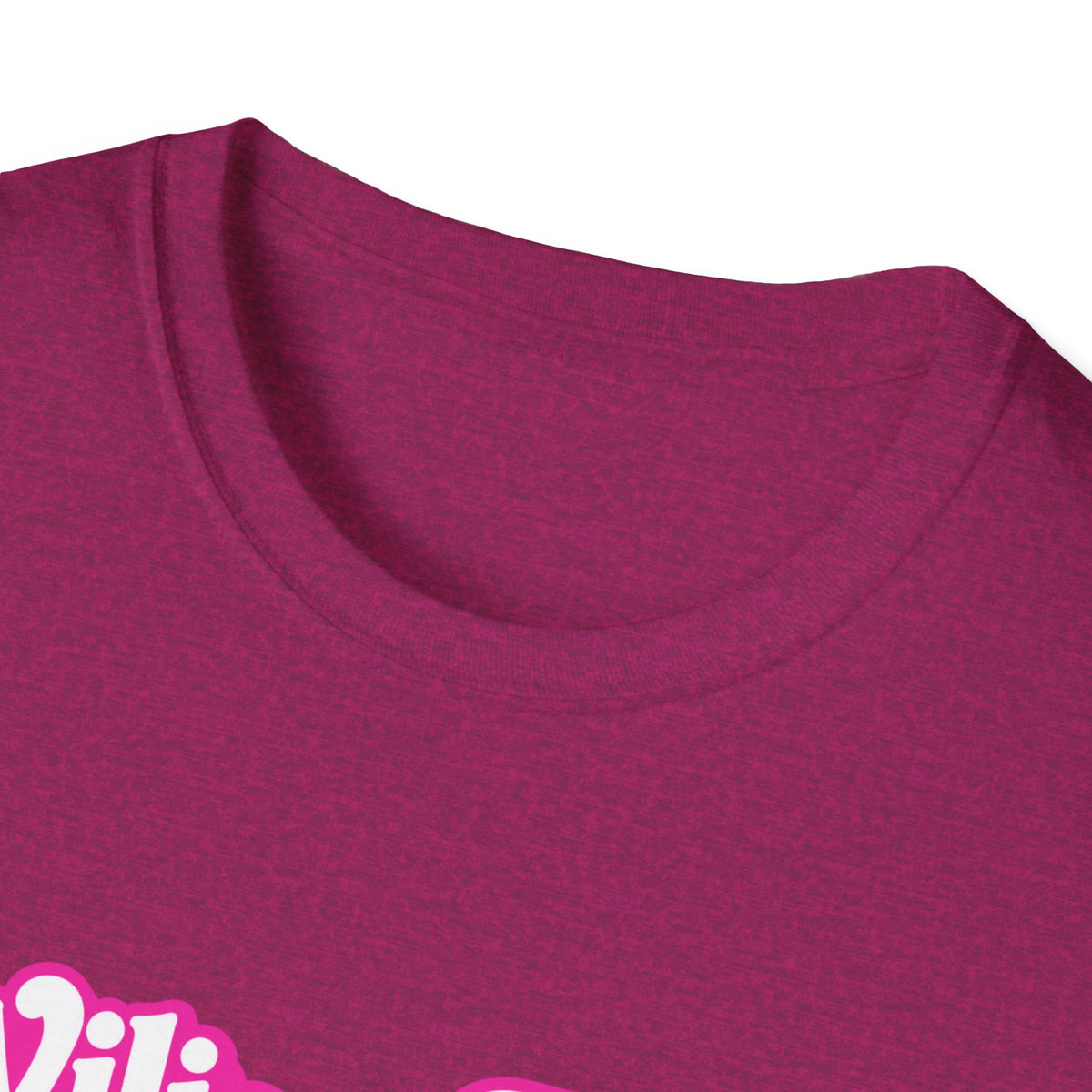 WFE Barbie-Breast Cancer Awareness Tee, Unisex Softstyle T-Shirt