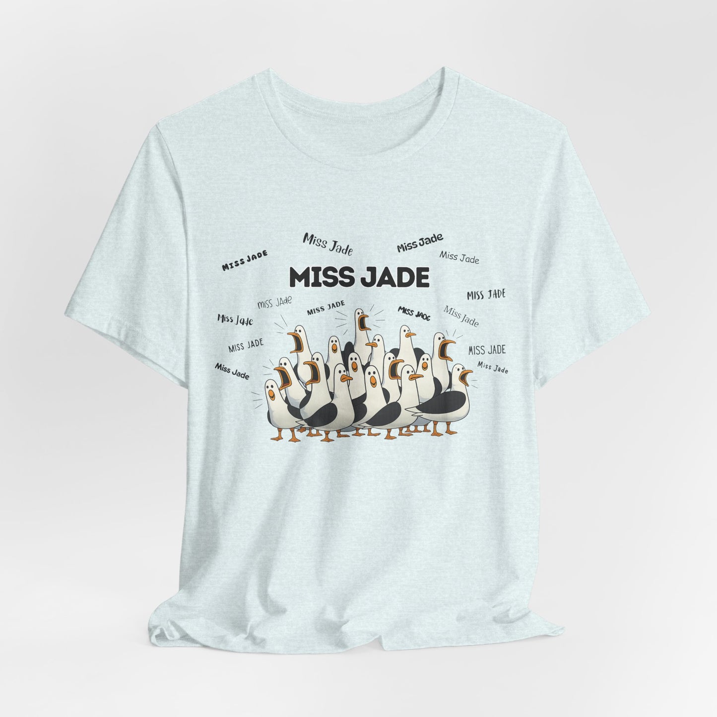 Miss Jade- Penguin Choir T-Shirt — Funny Teacher Personalized Tee