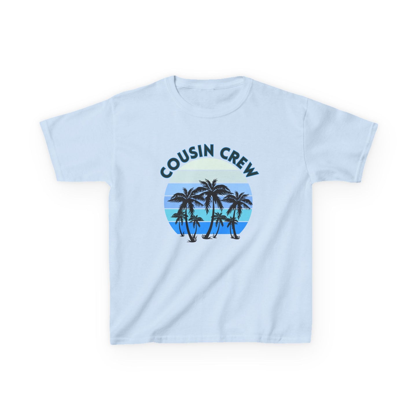 Cool Cousin Crew Kids Tee - Summer Fun, Family Gatherings, Beach Days, Mini Collection