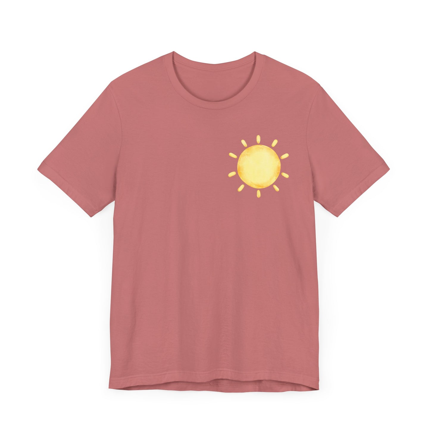 Sunny Vibes Tee - Here Comes the Sun, Unisex Tee, Summer T-Shirt