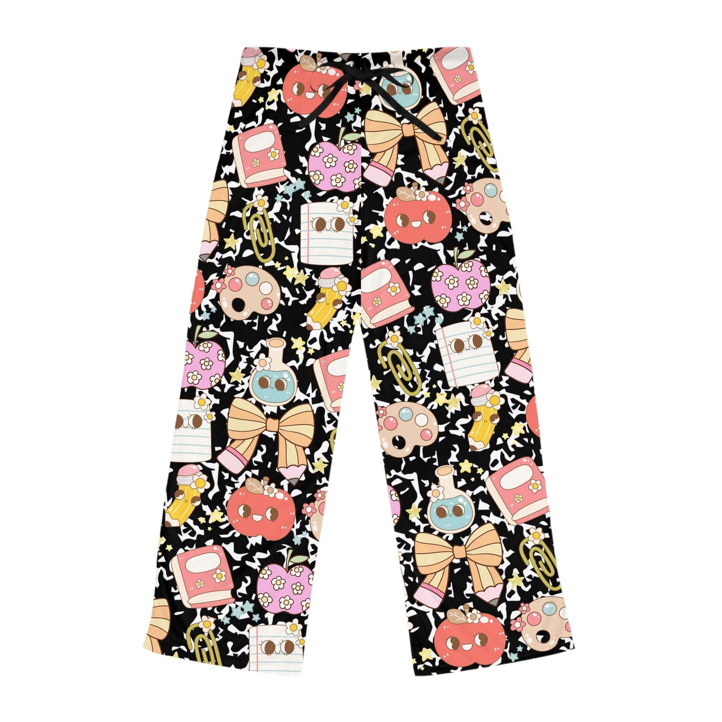 Composition Girly Pop- Teacher- Back to School- Patterned Women's Pajama Pants