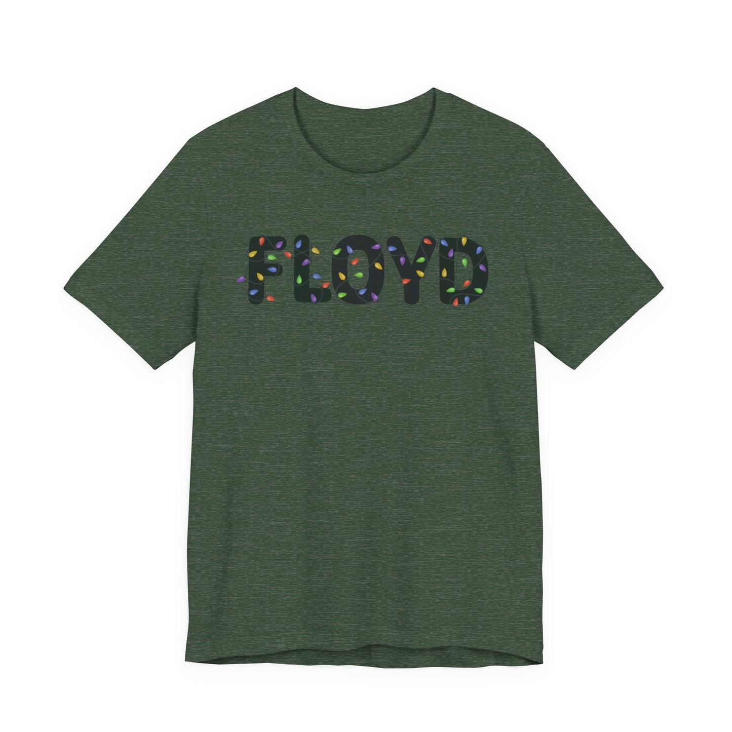 FLOYD in lights— Christmas Unisex T‑Shirt
