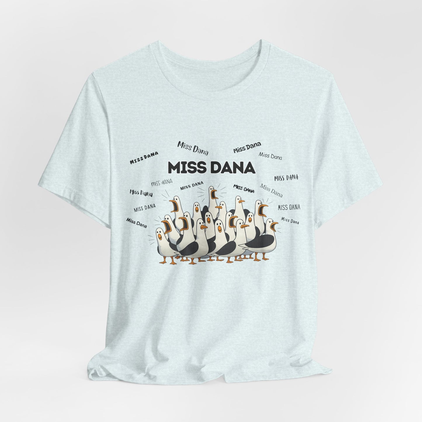 Miss Dana- Penguin Choir T-Shirt — Funny Teacher Personalized Tee