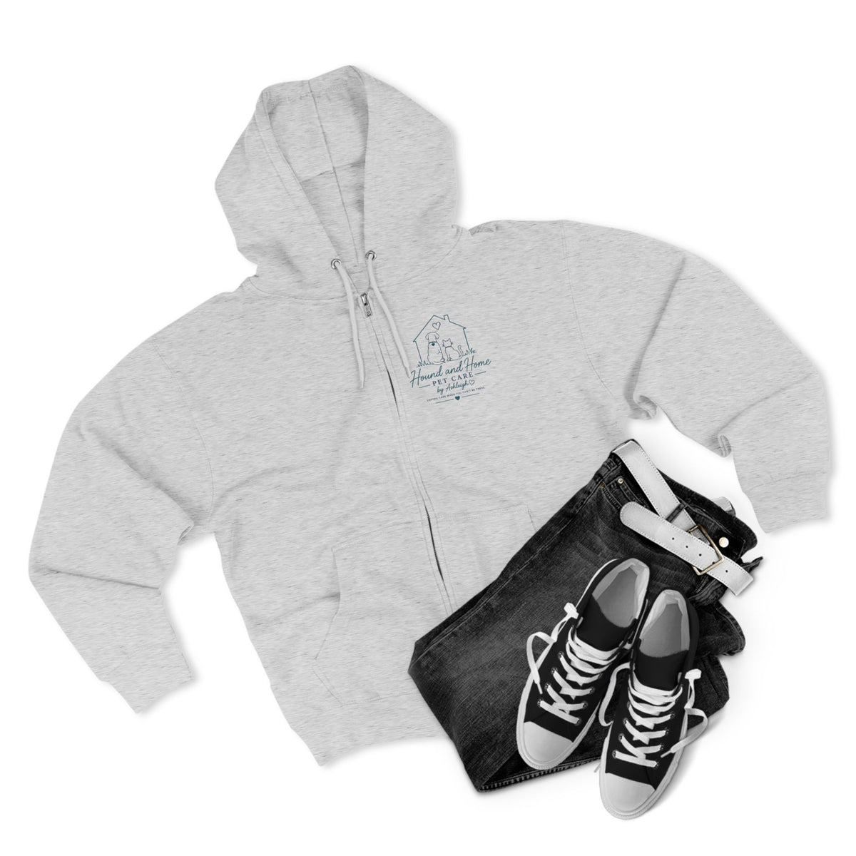 Ashleigh— Hound and Home Personalized Zip Up
