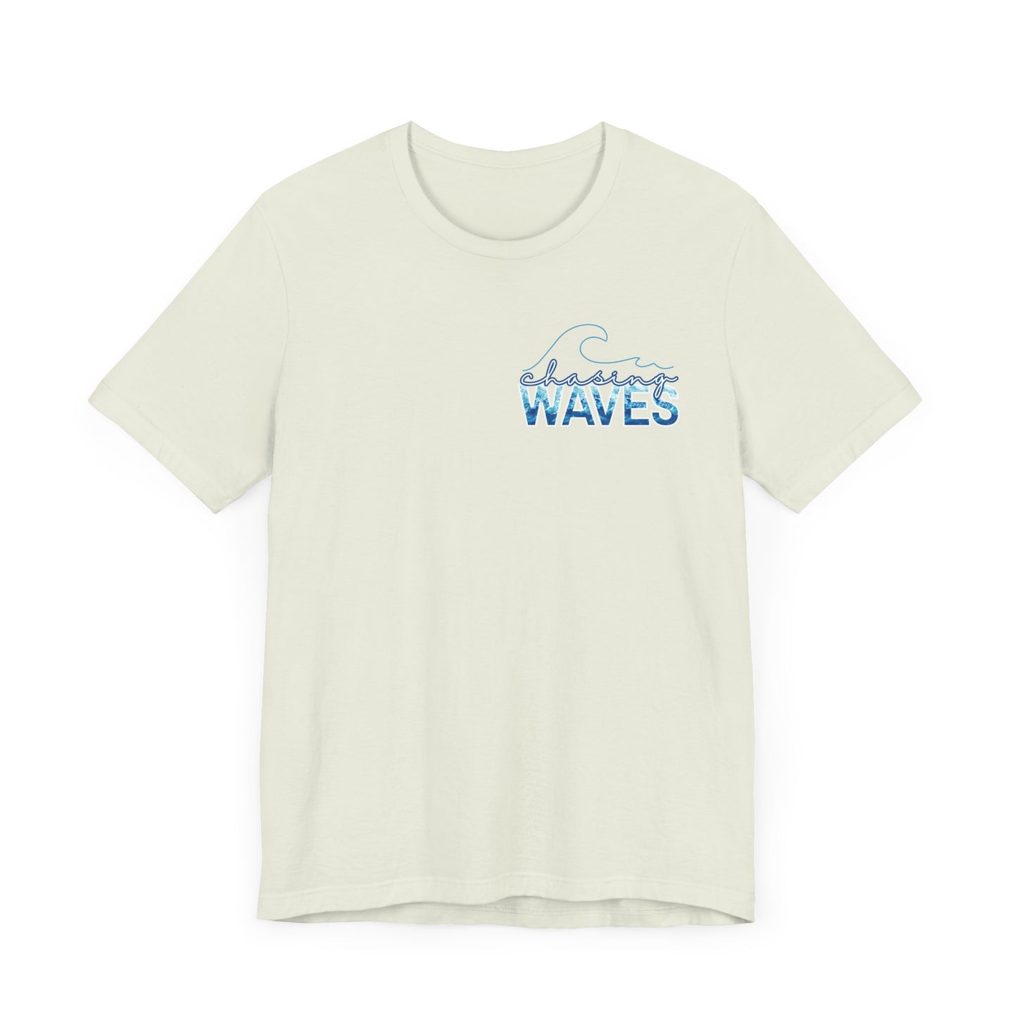 Chasing Waves -- Unisex Summer Shirt, Beachwear, Vacation Top, Summer Nights Apparel