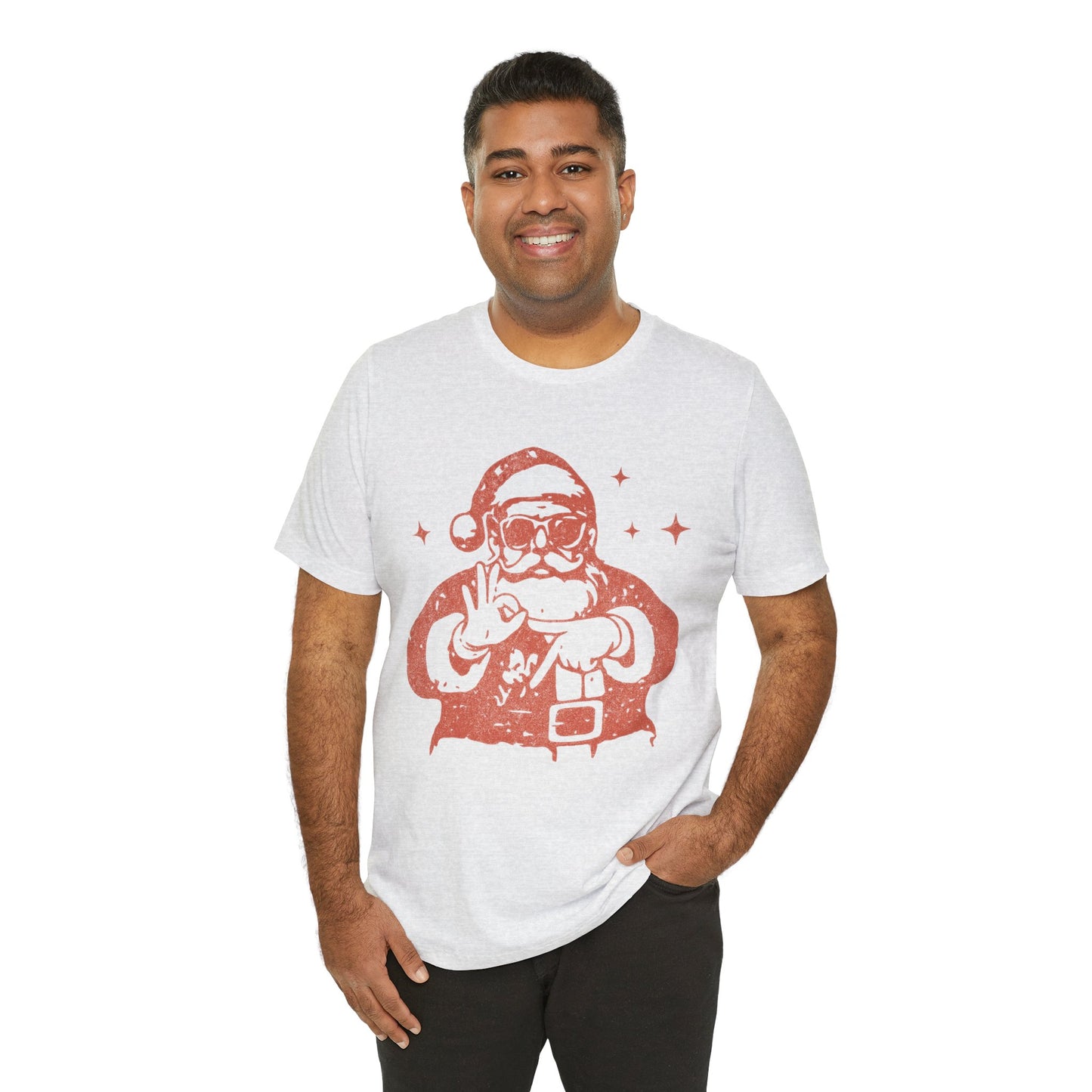 Santa 6 7 — Christmas Unisex T‑Shirt