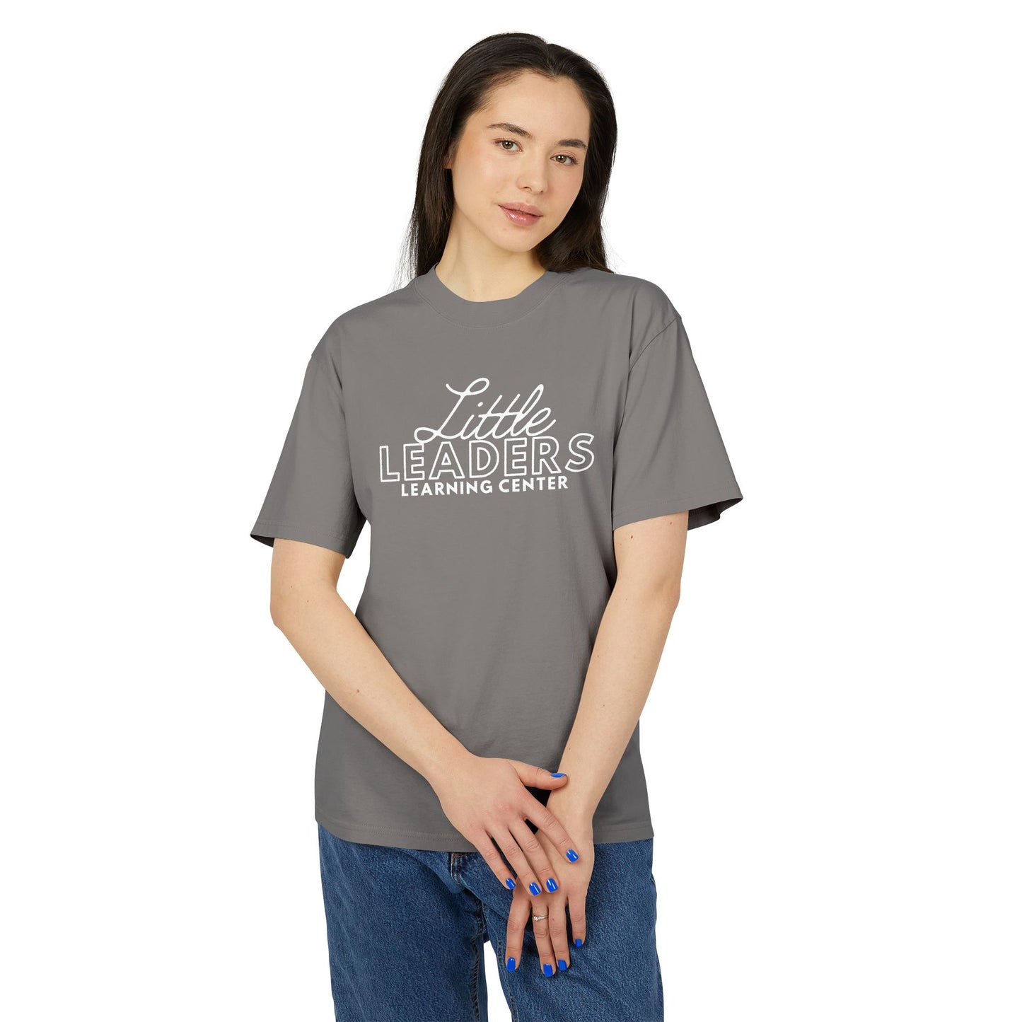 Little Leaders Learning Center Unisex Heavy Faded Tee