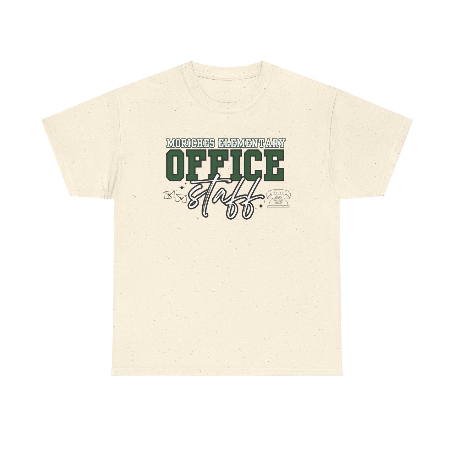 Moriches Office Staff Unisex Heavy Cotton Tee - Heart & Soul of Moriches Design