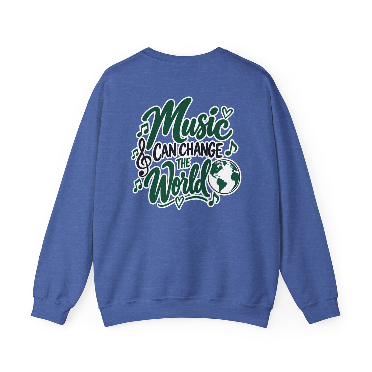 Moriches Music Sweatshirt — "Music Can Change the World" Crewneck