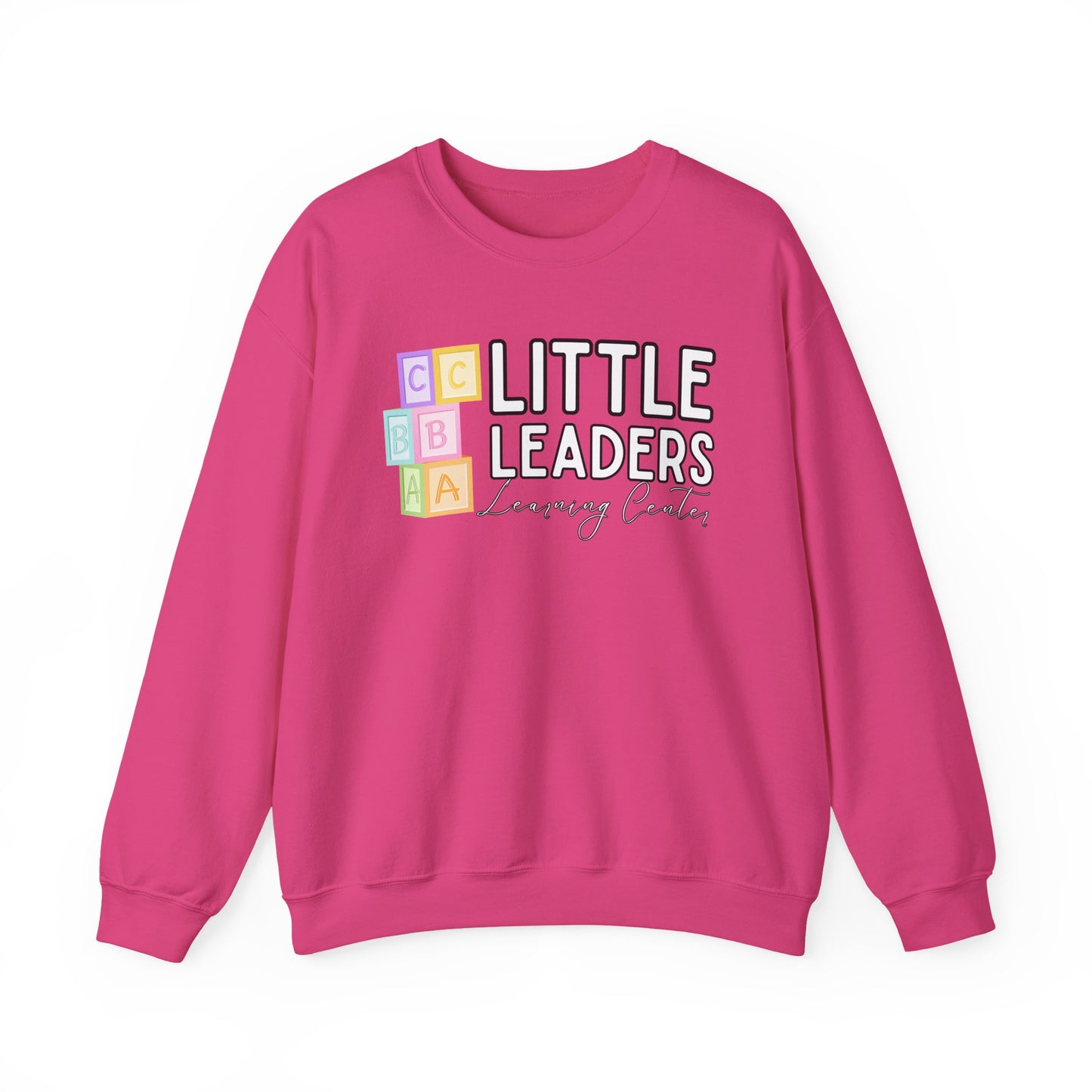 Little Leaders w/ Blocks Crewneck Unisex Sweatshirt
