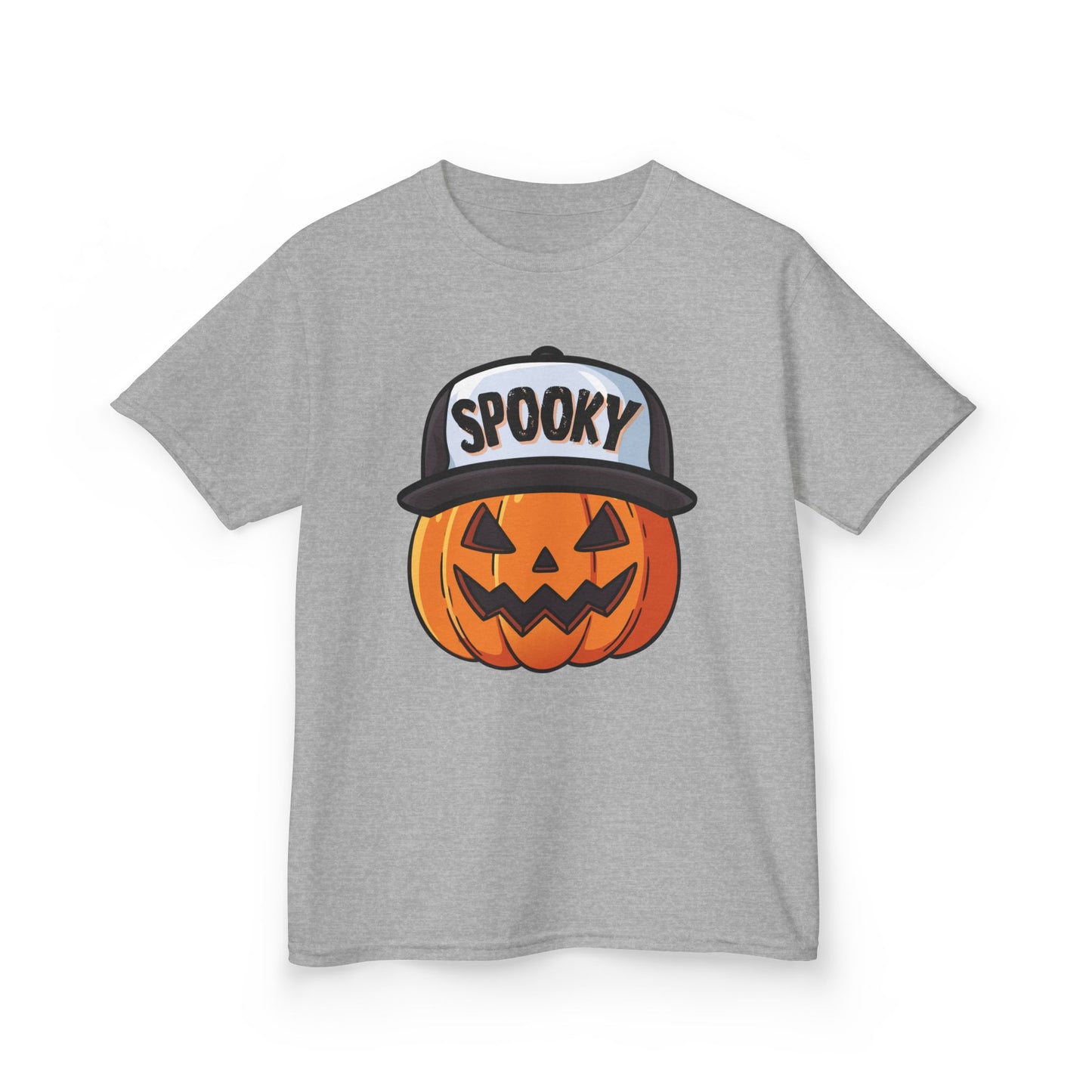 Spooky Pumpkin w/ Hat | Halloween | Kids Cotton™ Tee