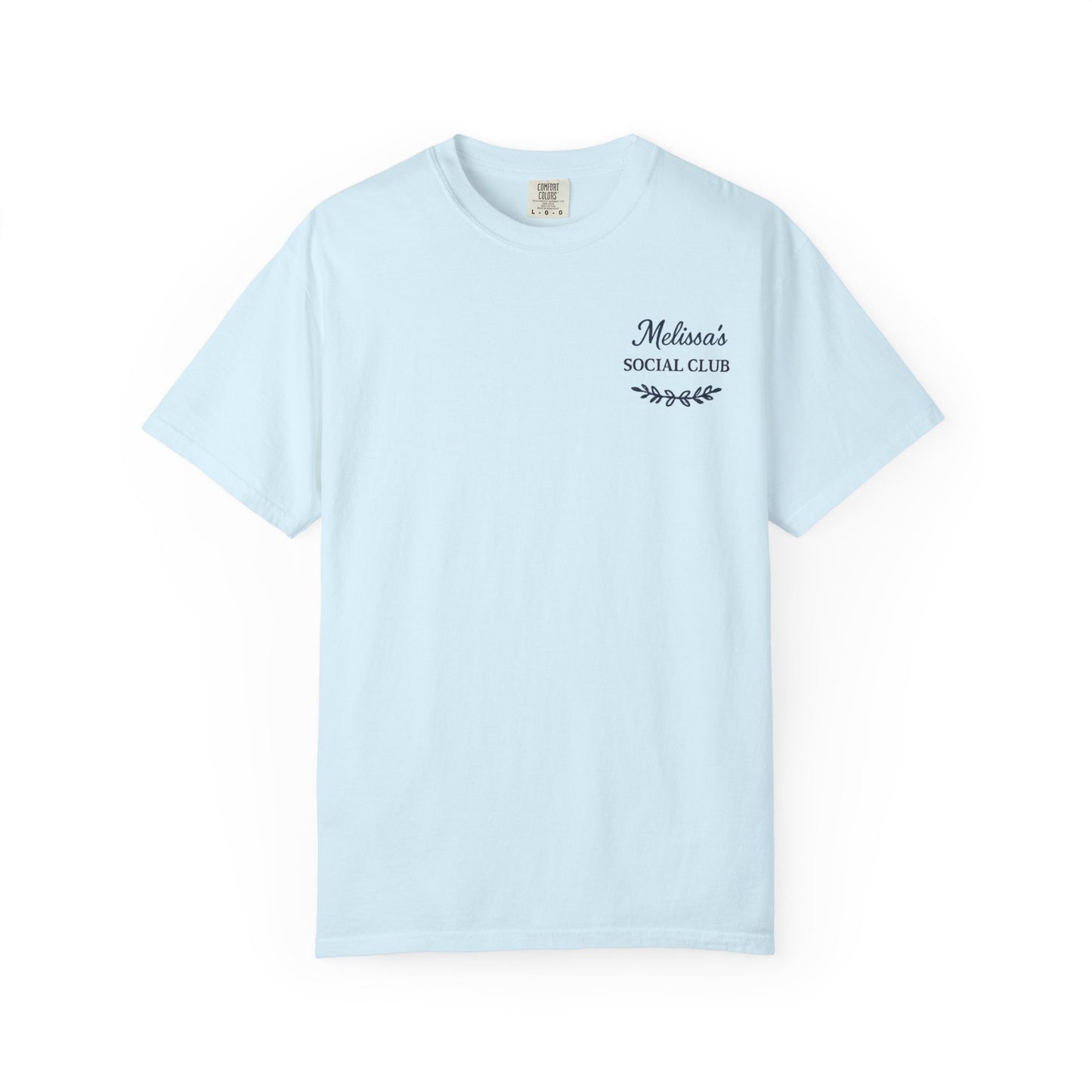 Melissa's Social Club T-Shirt —Personalized