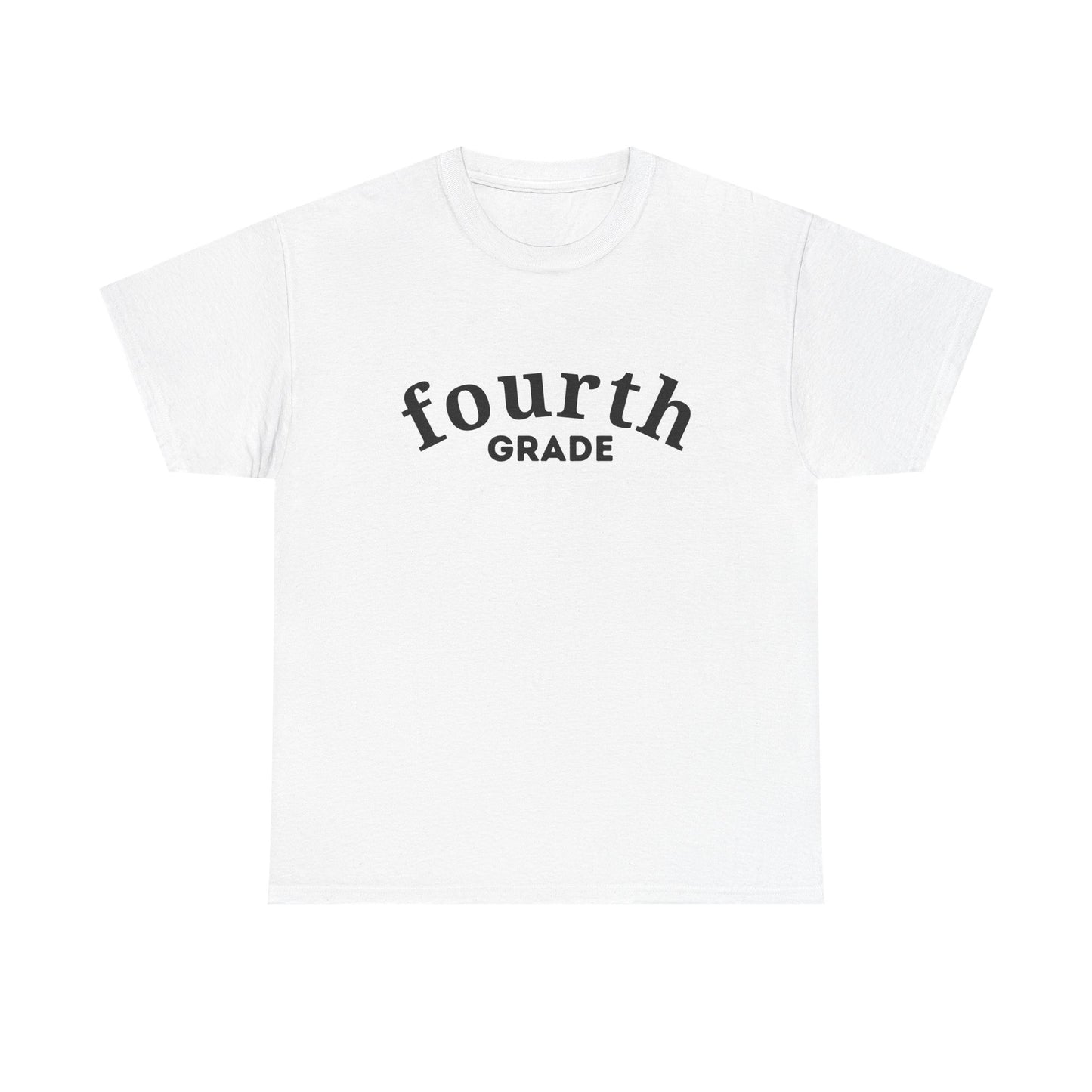 Teacher Tee - 4th Grade Teacher Unisex Heavy Cotton Tee