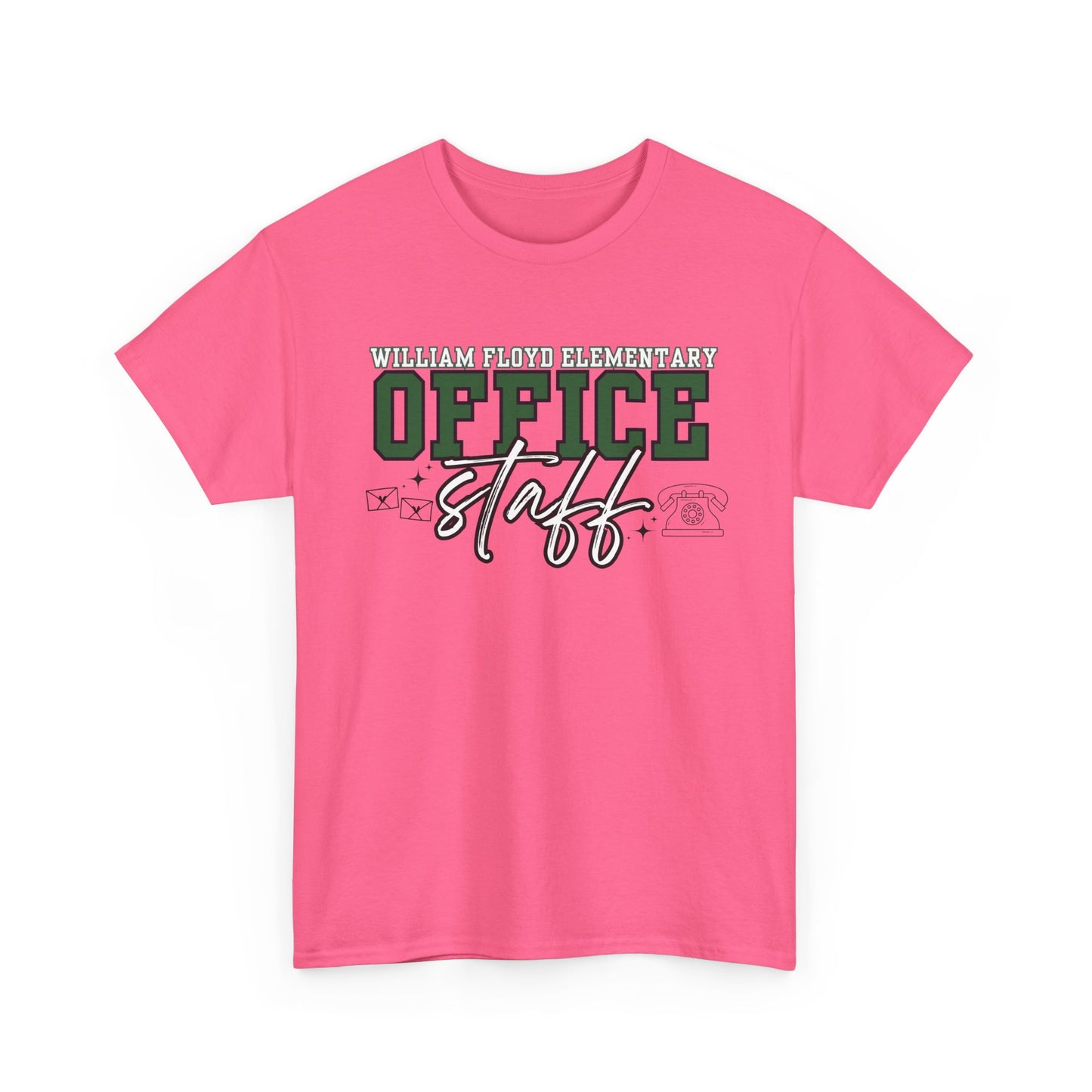 WFE Office Staff Unisex Heavy Cotton Tee - Heart & Soul of WFE Design