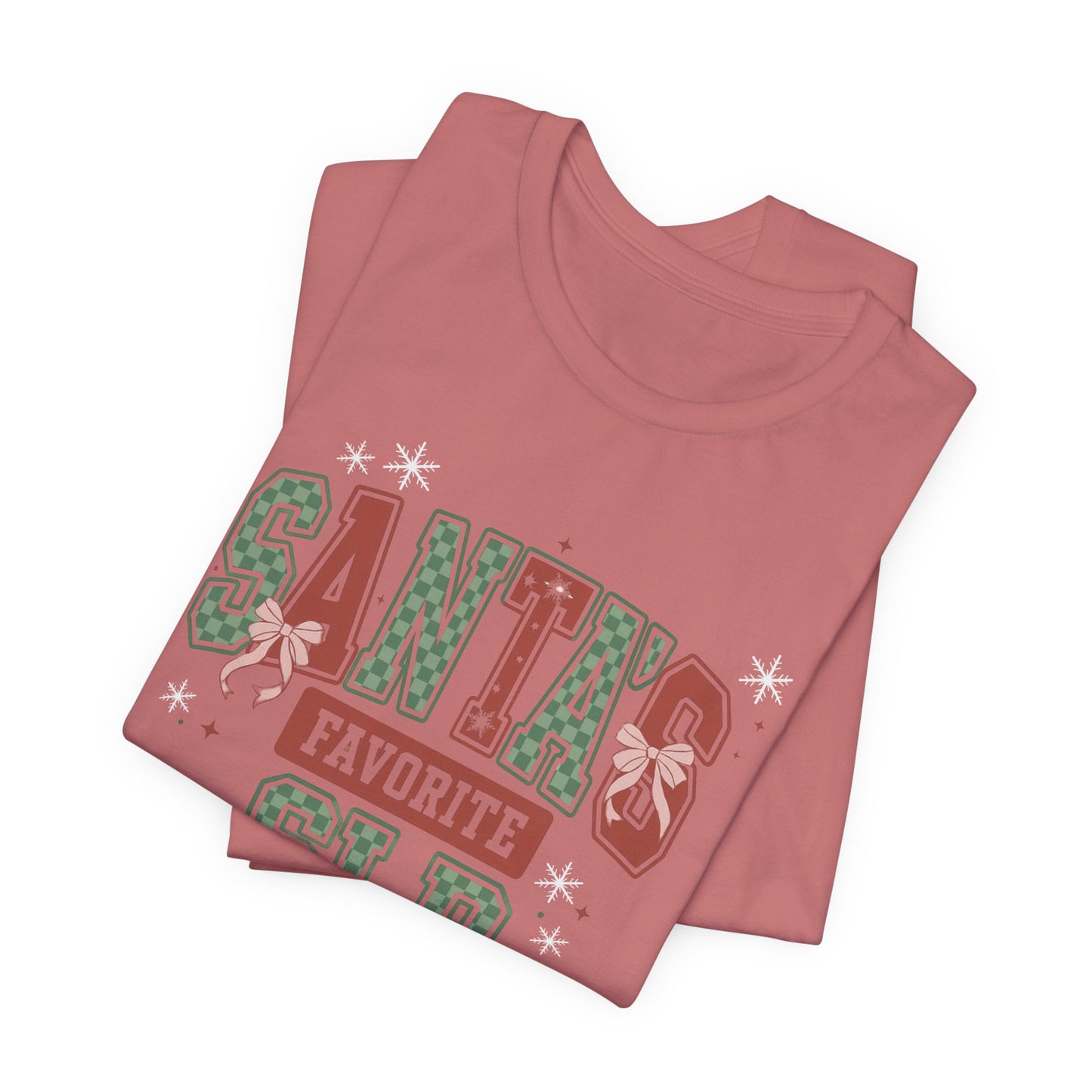 Santa's Favorite SLP — Christmas Unisex T‑Shirt