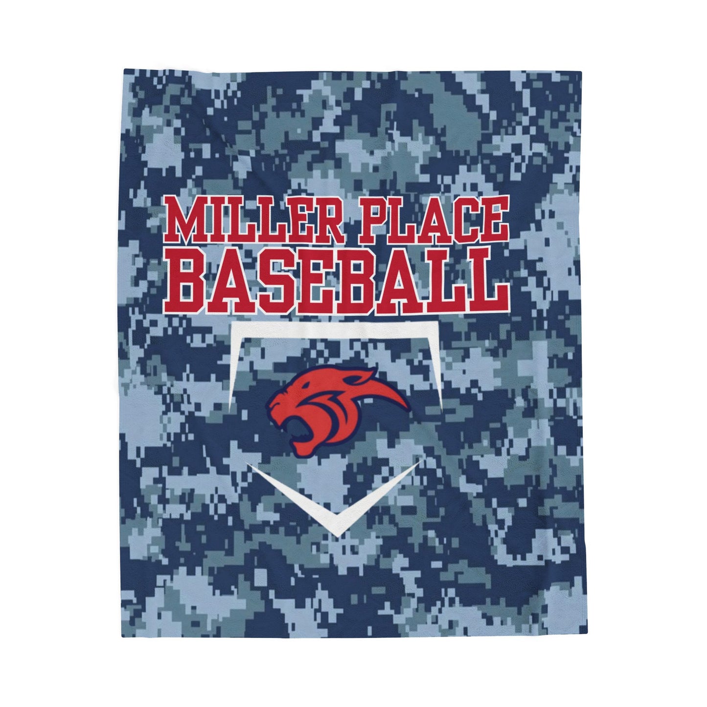 MP Baseball Velveteen Plush Blanket — Diamond Club