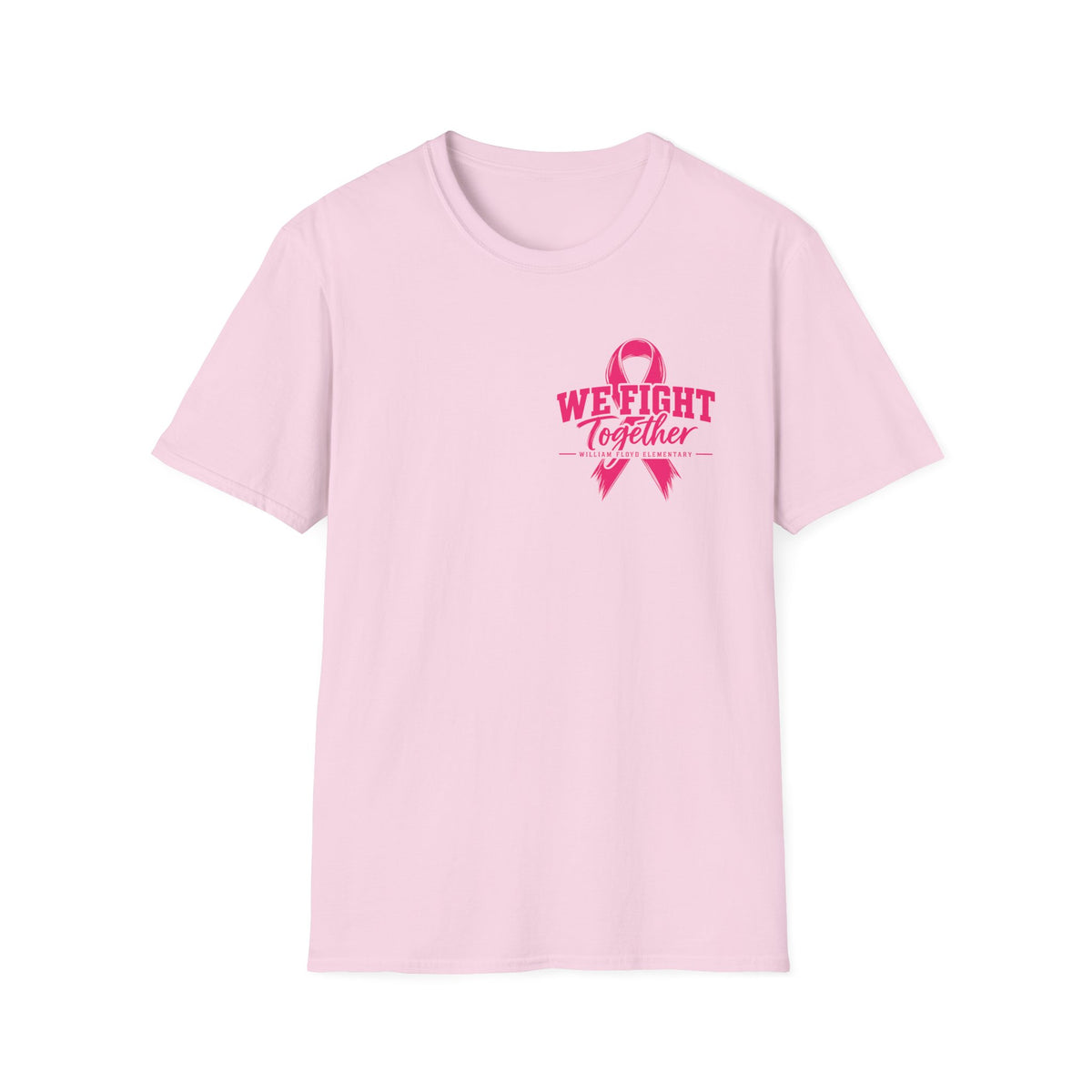 WFE- "We Fight Together"-Breast Cancer Awareness Tee, Unisex Softstyle T-Shirt