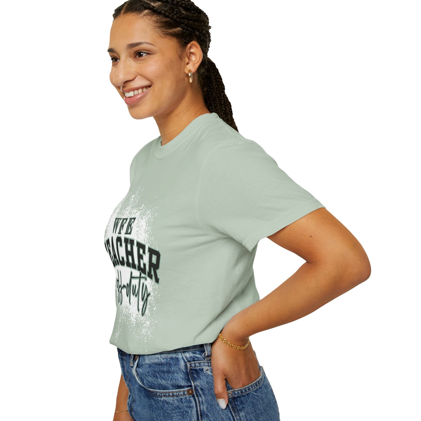 WFE Teacher Off-Duty T-shirt | Unisex Garment-Dyed Tee for Educators