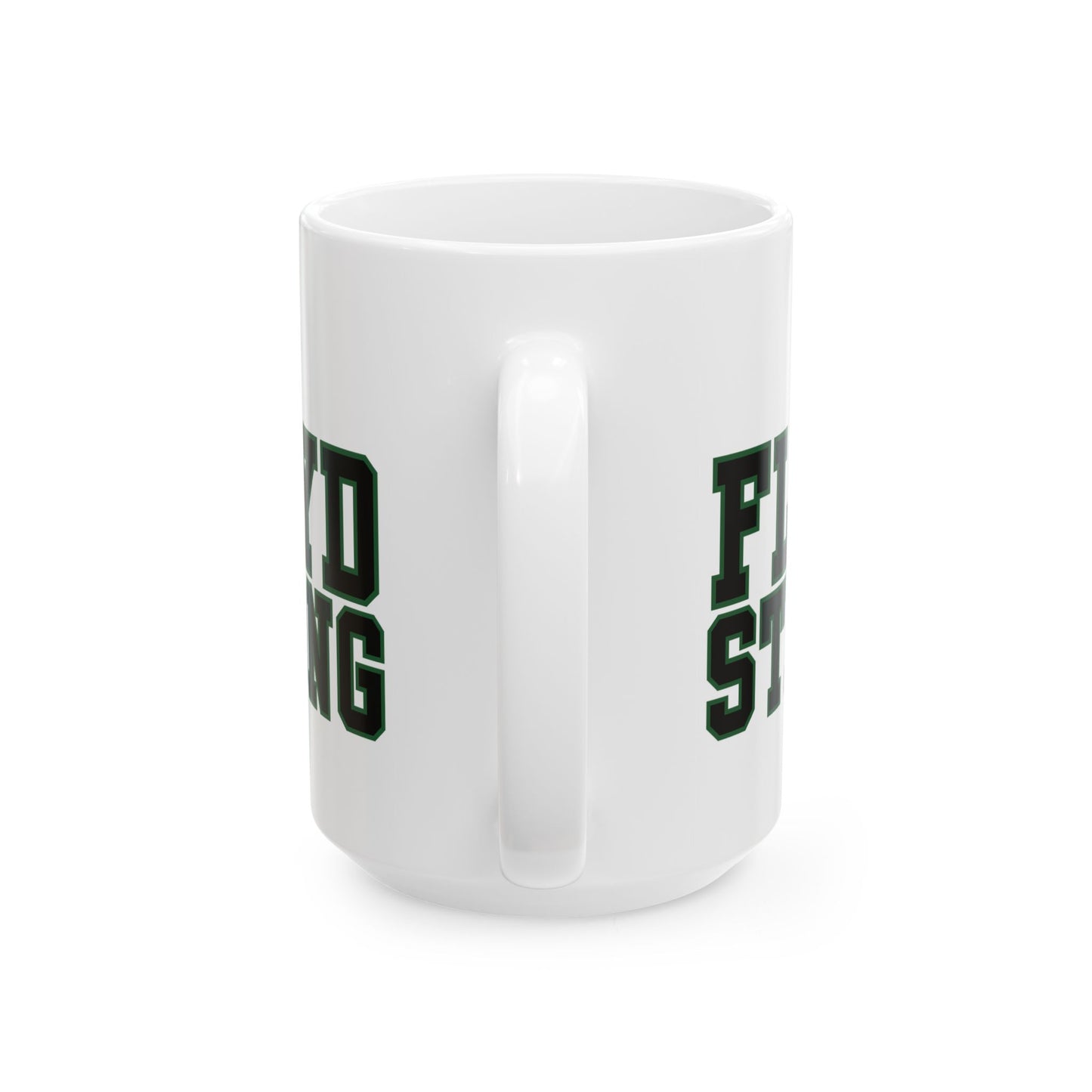 FLOYD STRONG Ceramic Mug - 11oz & 15oz | Inspirational Drinkware for Supporters