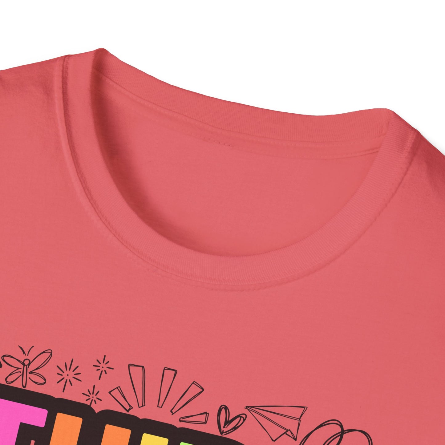 Dream Team- 3rd Grade- Unisex Softstyle T-Shirt- Teacher Life