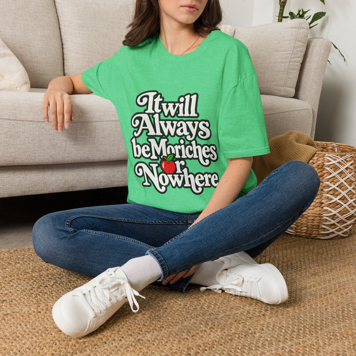 "It will Always be Moriches or Nowhere" - Softstyle T-Shirt