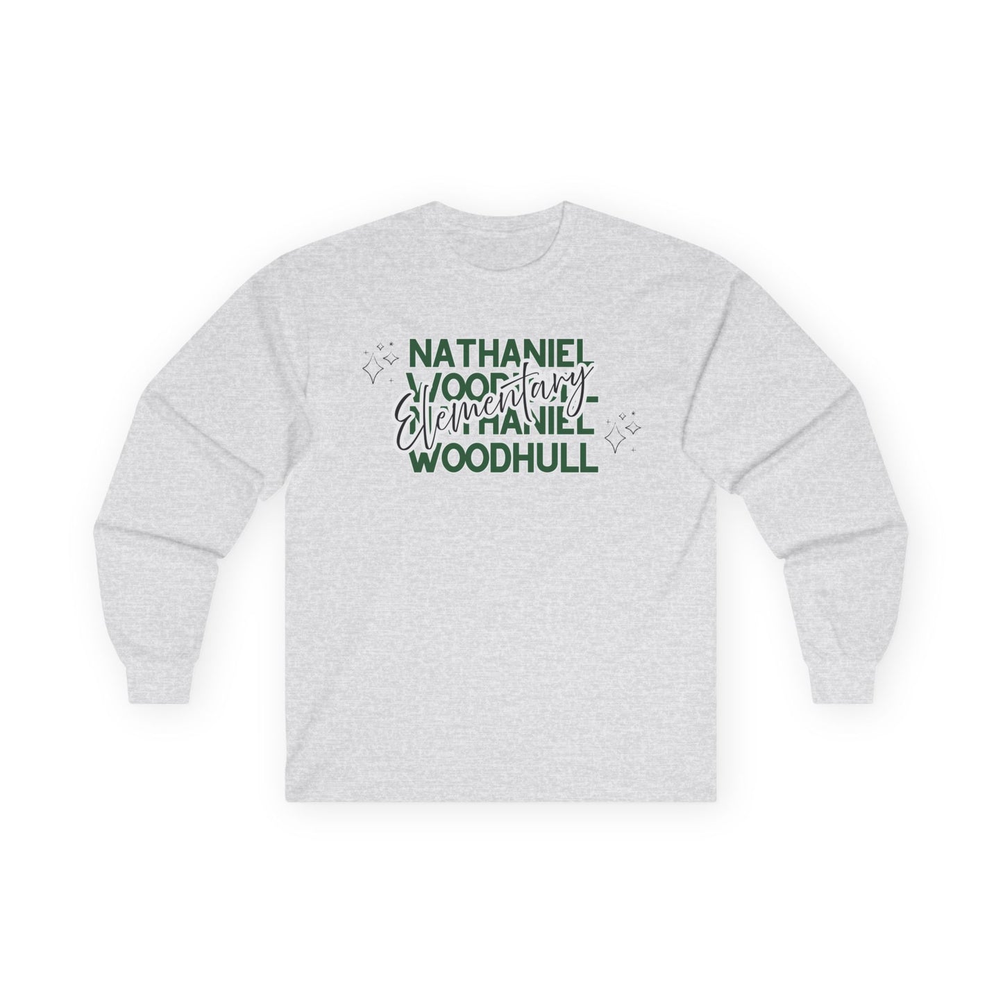 Woodhull Elementary Unisex Long Sleeve Tee - Comfortable & Stylish School Spirit Wear
