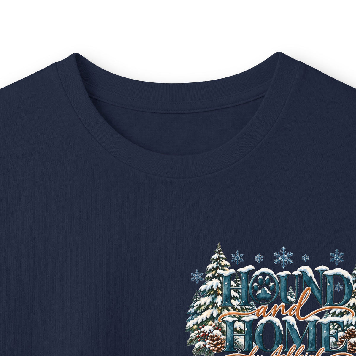 Holiday "Hound + Home" Long Sleeve Tee