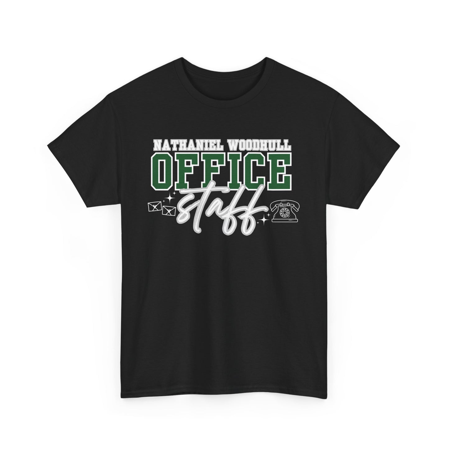 Woodhull Office Staff Unisex Heavy Cotton Tee - Heart & Soul of Woodhull Design