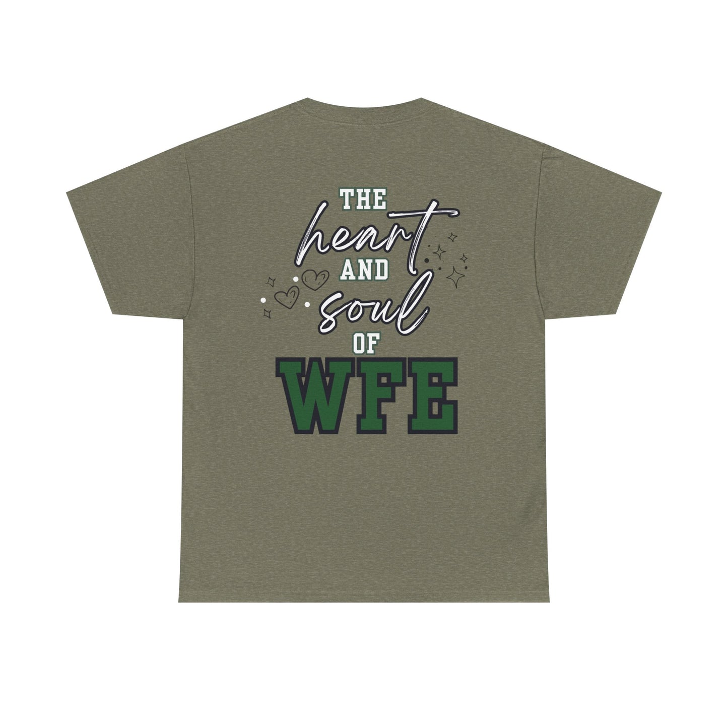 WFE Office Staff Unisex Heavy Cotton Tee - Heart & Soul of WFE Design