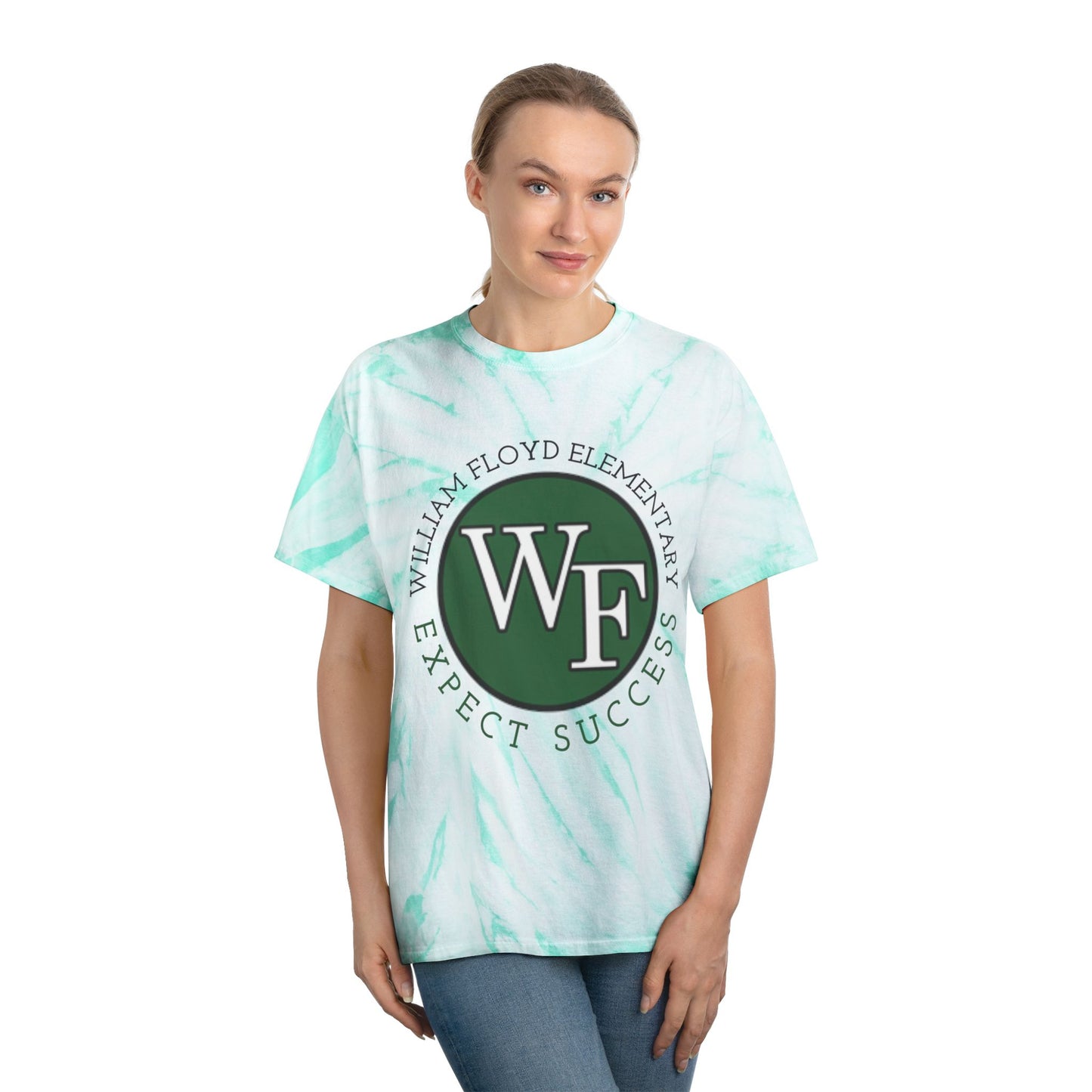 WFE Tie-Dye Tee, Fun Summer Shirt, Unique Gift, Vibrant Cyclone Style