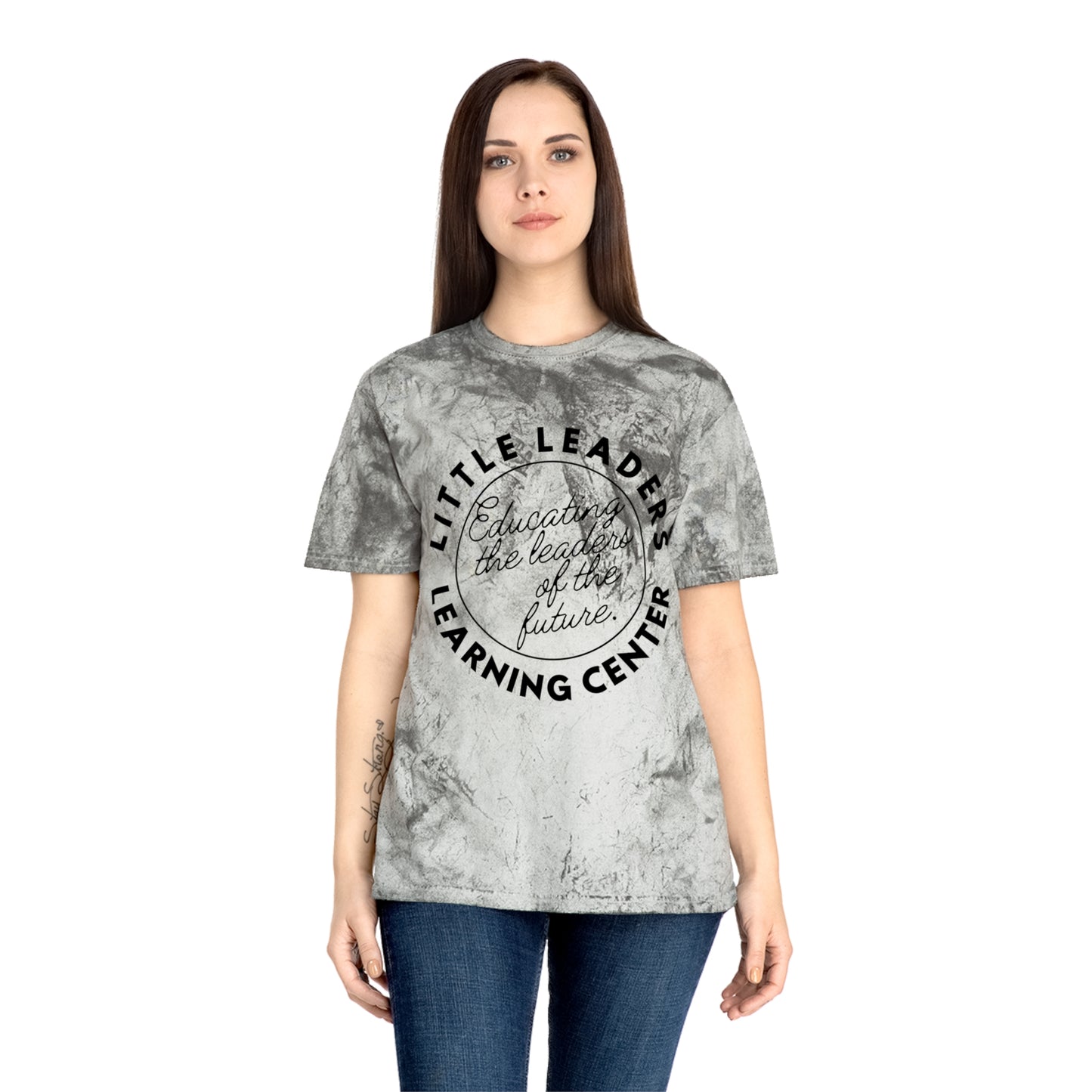 Little Leaders Slogan Color Blast T-Shirt