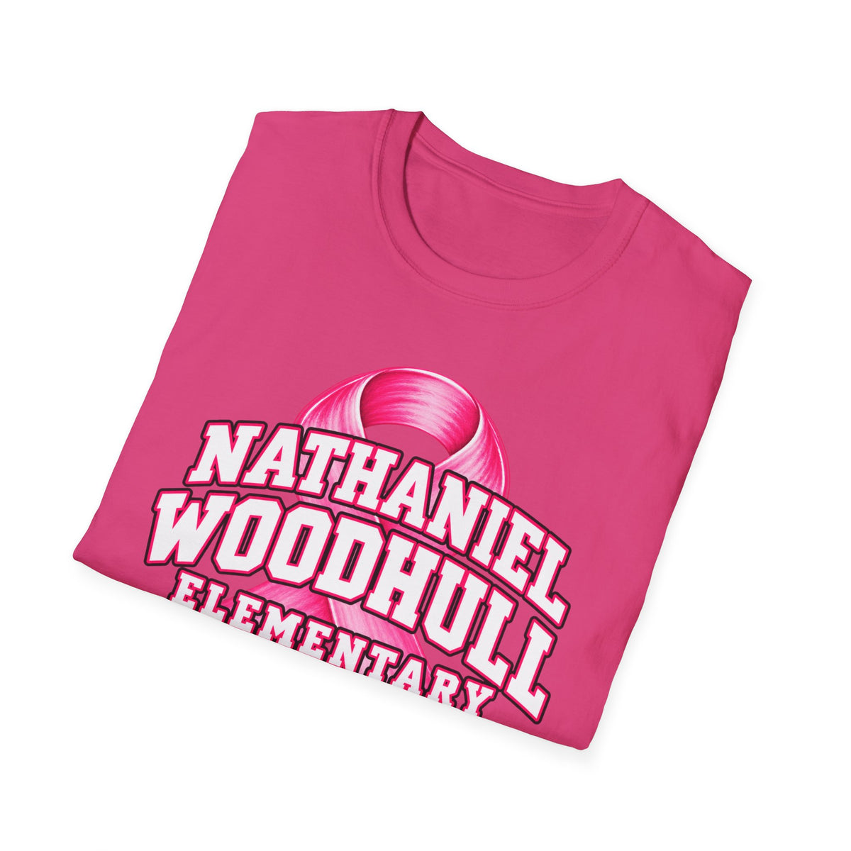 Woodhull-Breast Cancer Awareness Tee, Unisex Softstyle T-Shirt