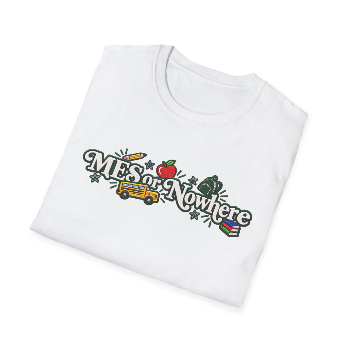 MES or Nowhere" - Moriches Softstyle T-Shirt