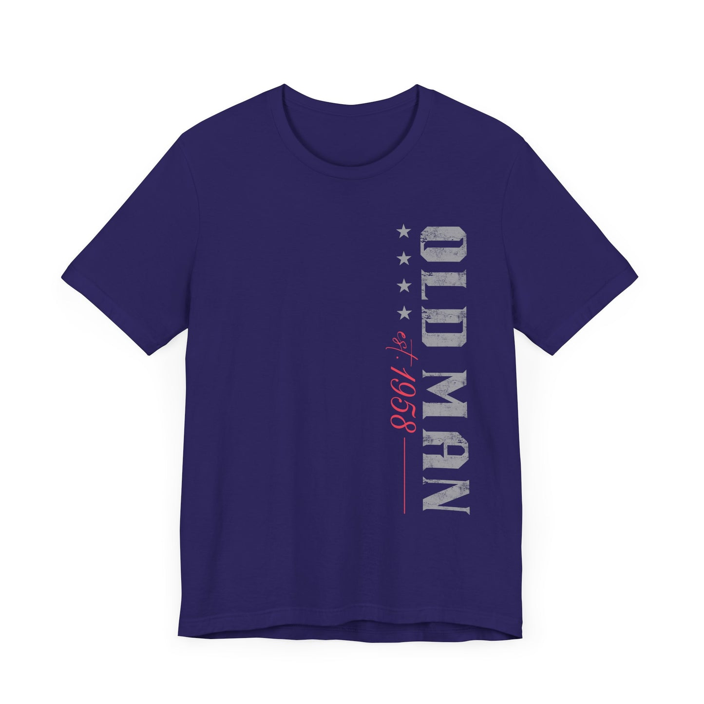Old Man- American Flag Tee for Proud Dads or Grandpas