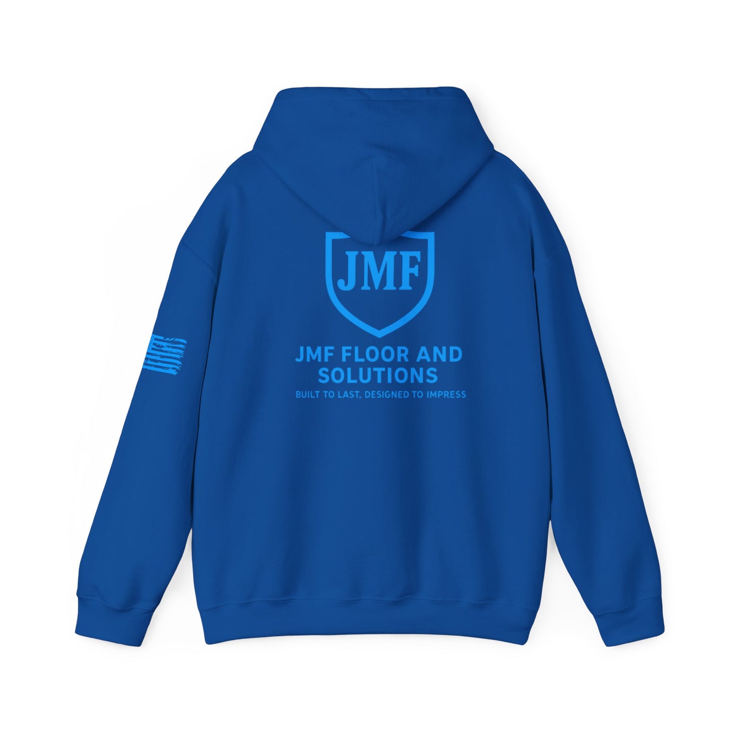 JMF Personalized, Cozy Sweatshirt Gift, JMF Floor and Solutions, Unisex Heavy Blend, Casual Style