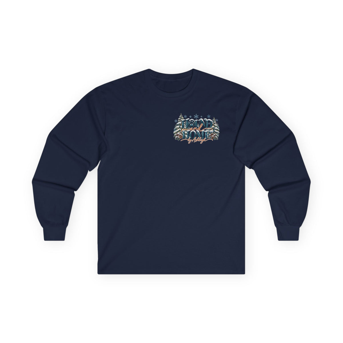Holiday "Hound + Home" Long Sleeve Tee