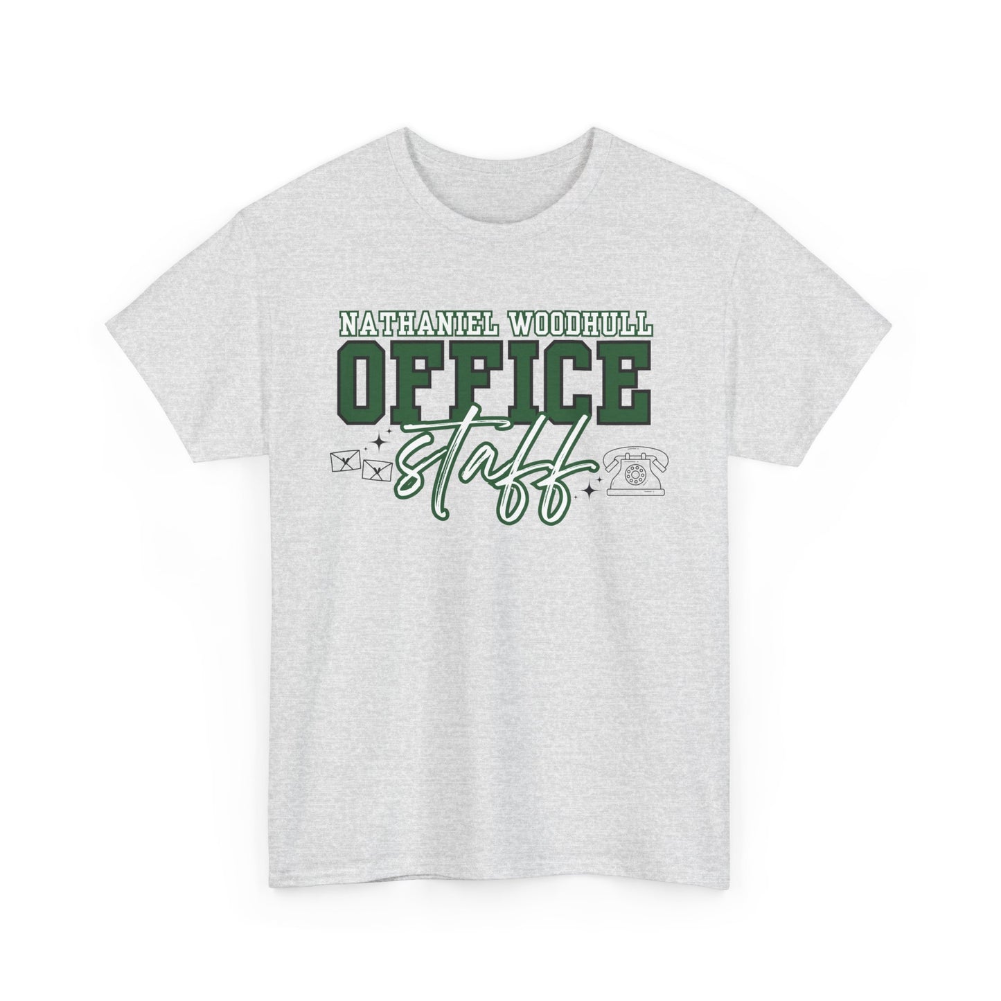 Woodhull Office Staff Unisex Heavy Cotton Tee - Heart & Soul of Woodhull Design
