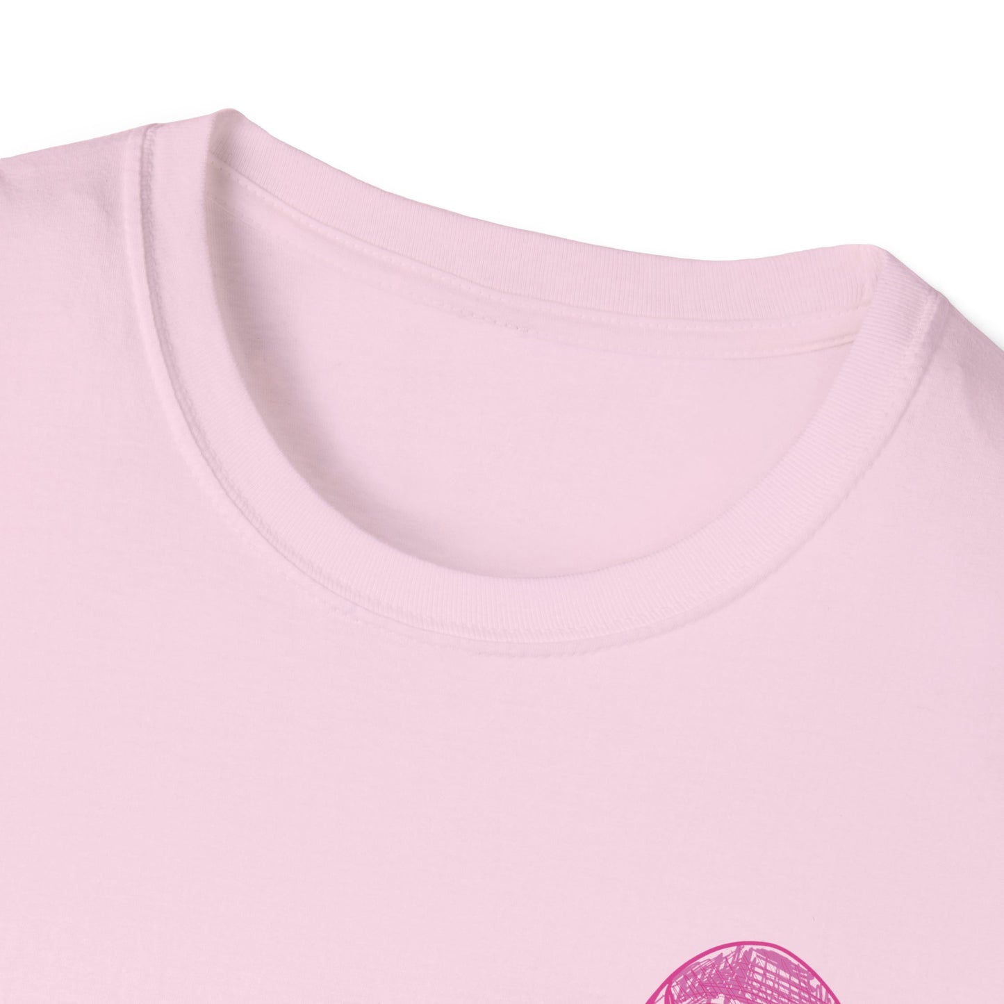 FLOYD FIGHTS Ribbon Breast Cancer Awareness T-Shirt | Softstyle Tee