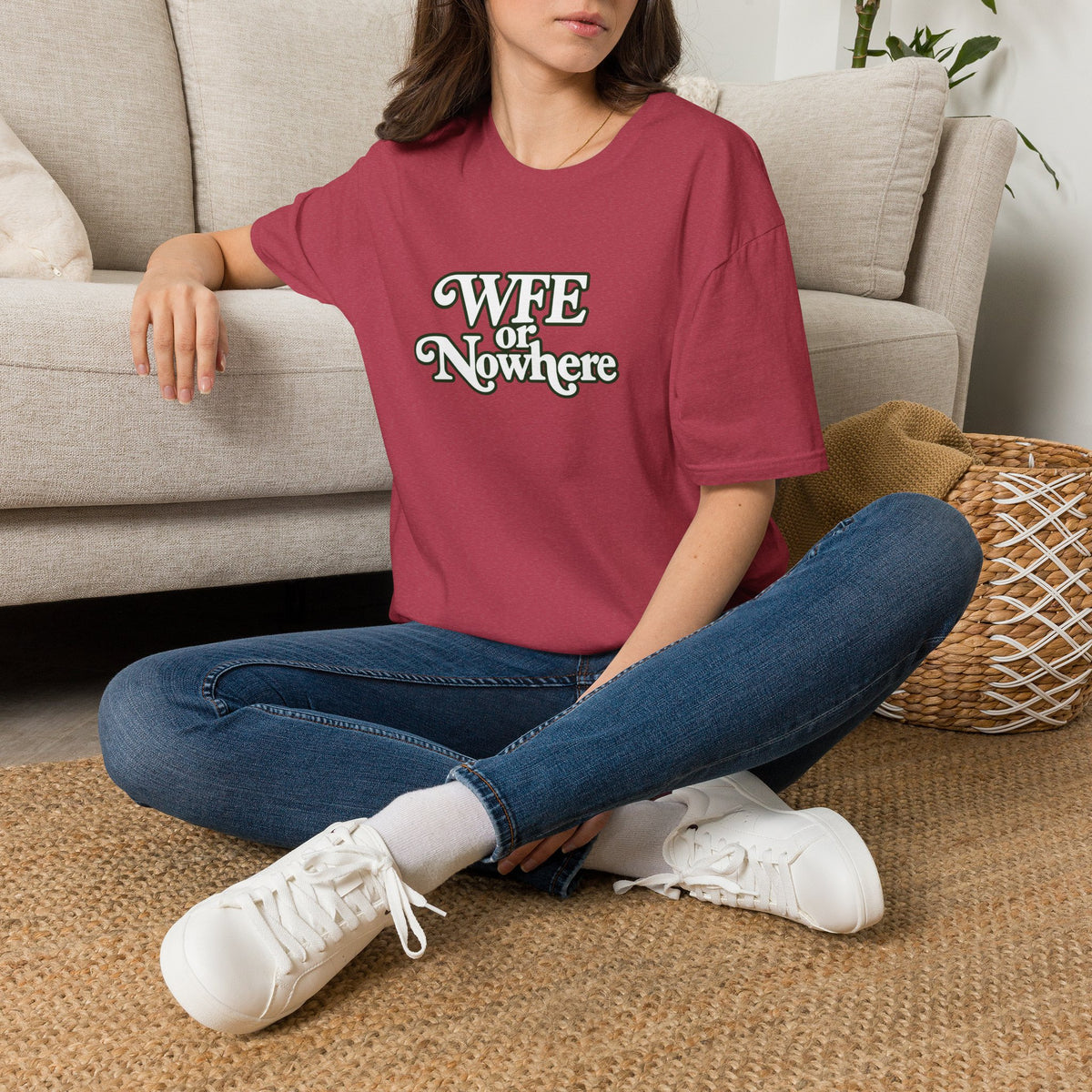 "WFE or Nowhere" -PLAIN- Softstyle T-Shirt