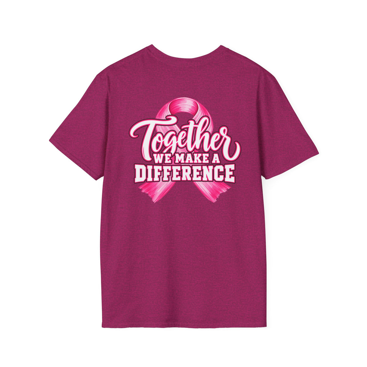 Woodhull-Breast Cancer Awareness Tee, Unisex Softstyle T-Shirt