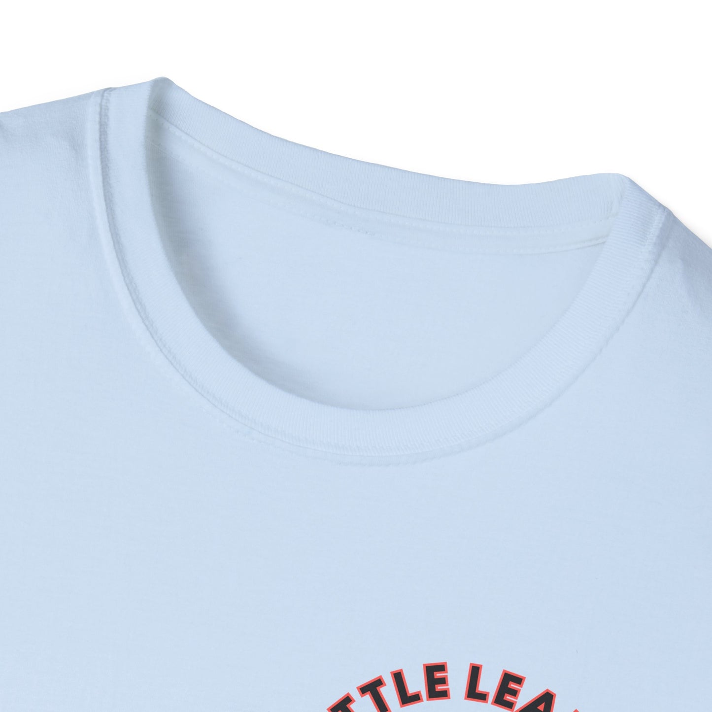 Little Leaders Teacher w/ Apple Design Unisex Softstyle T-Shirt